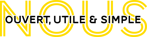 Logo NOUS - Ouvert, Utile & Simple