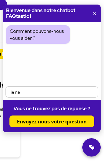 FAQtastic : suggestion de question